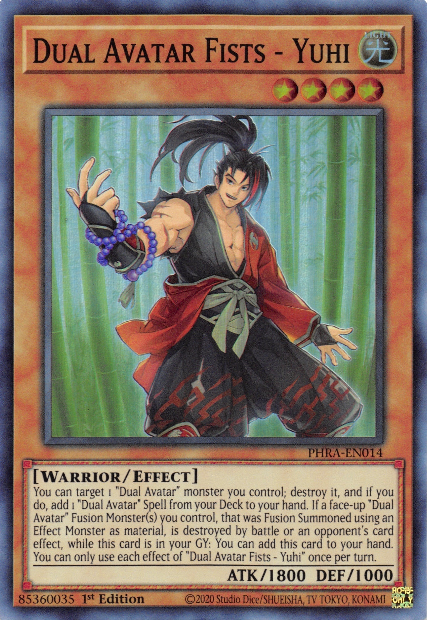 Dual Avatar Fists - Yuhi [PHRA-EN014] Super Rare