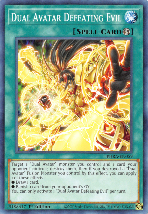 Dual Avatar Defeating Evil [PHRA-EN059] Common