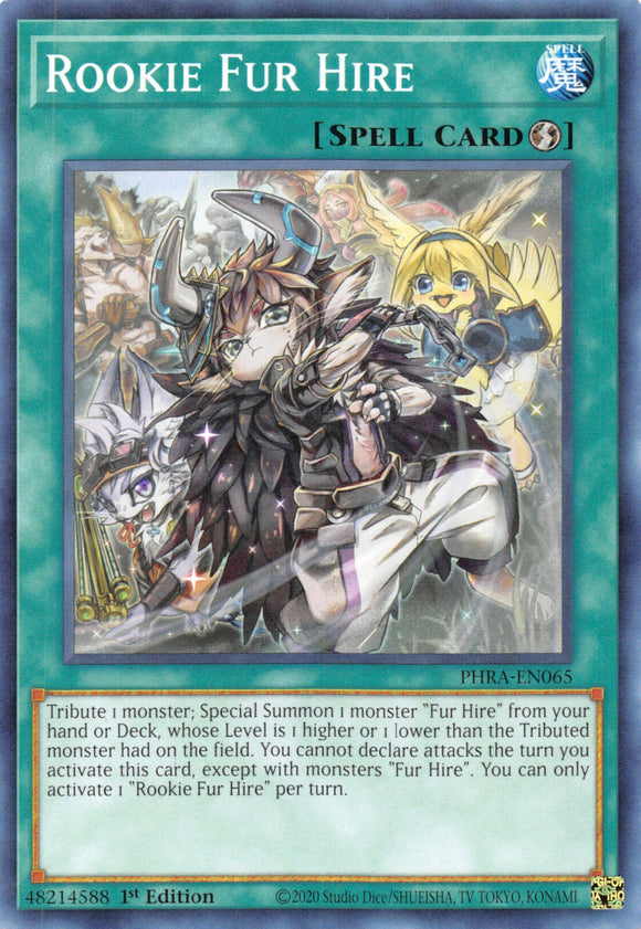 Rookie Fur Hire [PHRA-EN065] Common