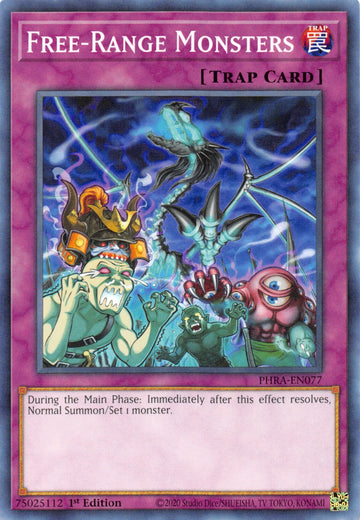 Free-Range Monsters [PHRA-EN077] Common