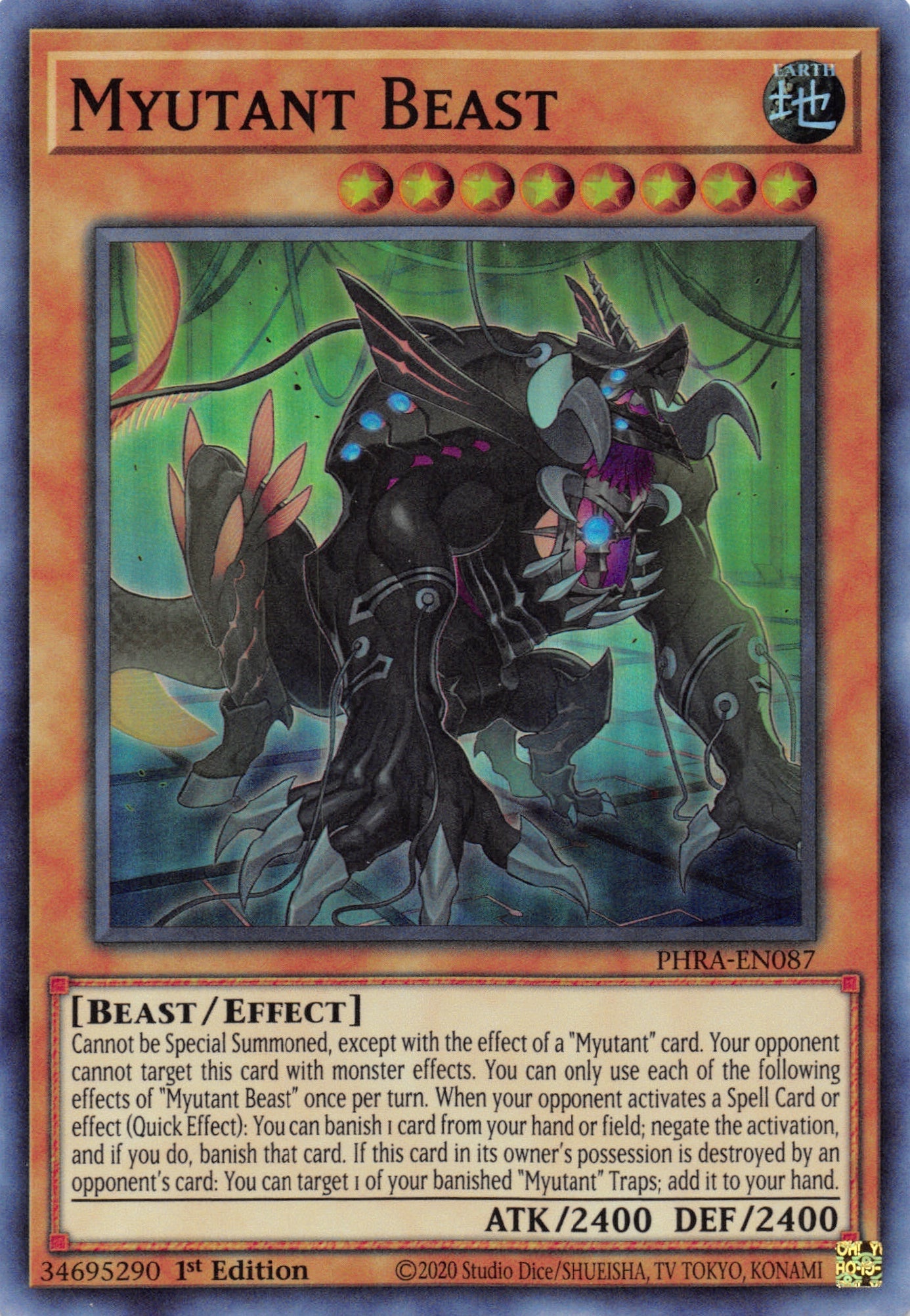Myutant Beast [PHRA-EN087] Super Rare