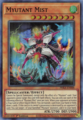 Myutant Mist [PHRA-EN088] Super Rare