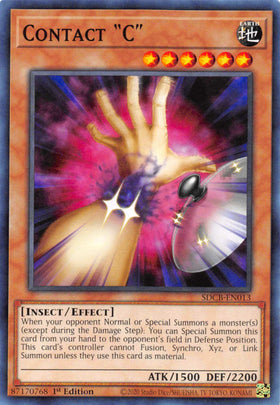 Contact "C" [SDCB-EN013] Common