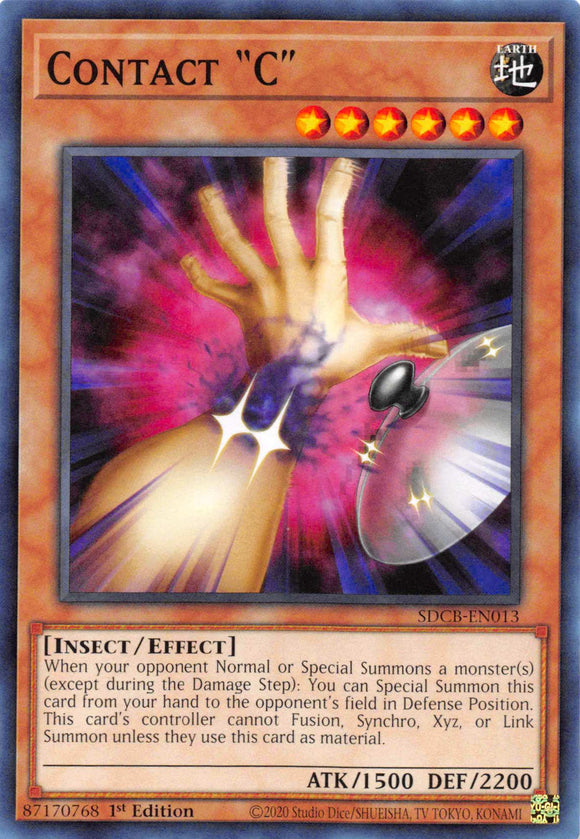 Contact "C" [SDCB-EN013] Common