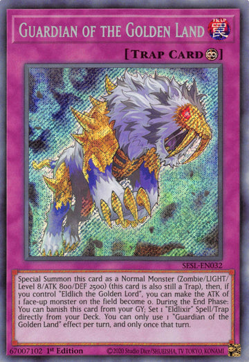 Guardian of the Golden Land [SESL-EN032] Secret Rare