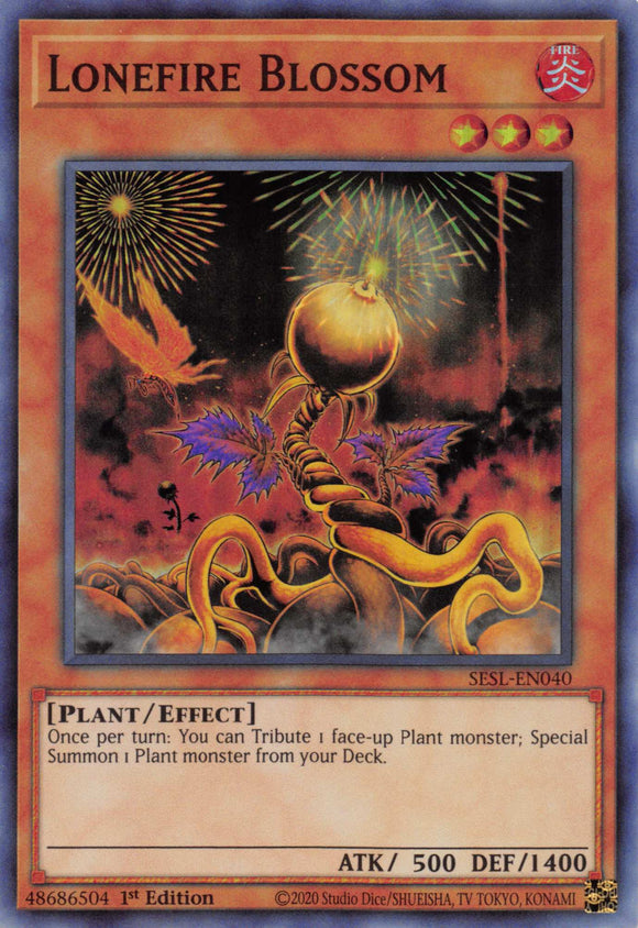 Lonefire Blossom [SESL-EN040] Super Rare
