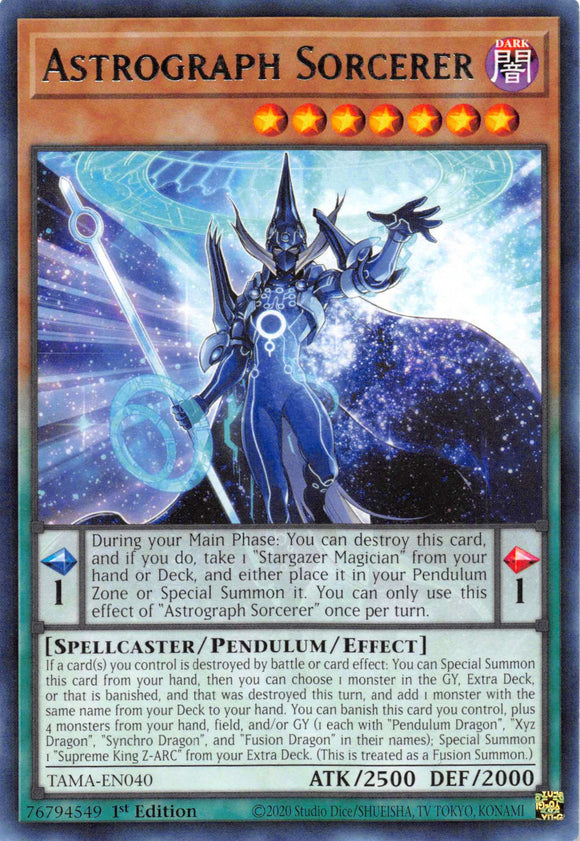 Astrograph Sorcerer [TAMA-EN040] Rare