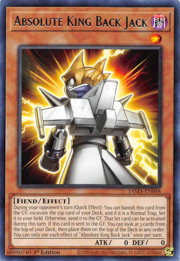Absolute King Back Jack [TAMA-EN048] Rare