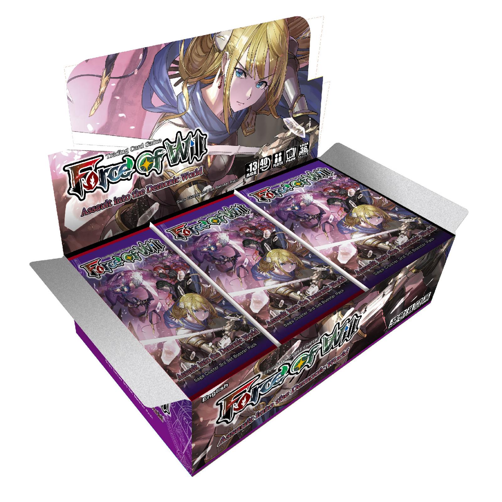 Force of Will: Assault into the Demonic World Booster Box (English) (Releases May 28th 2021) - Duel Kingdom